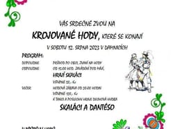 Krojované hody v Damnicích