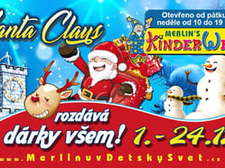 Santa Claus v Merlinově dětském světě