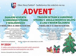 Zahájení adventu v Sedlešovicích