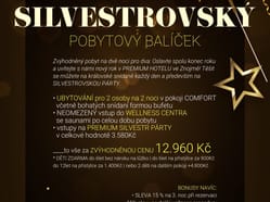 Premiový Silvestrovský balíček v Hotelu PREMIUM Znojmo