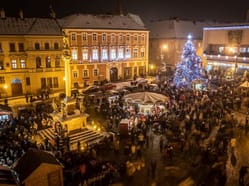 Znojemský advent na Masarykově náměstí se zabíjačkou