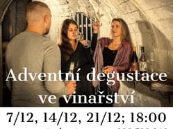 Komentovaná adventní degustace ve Vinařství Nešetřil