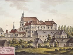 Zámek Staré Hrady v roce 1820