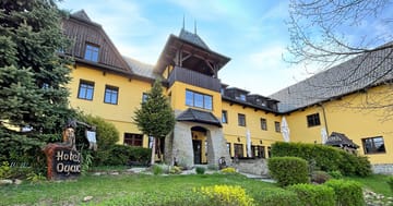 Valašský hotel s polopenzí a pivními lázněmi