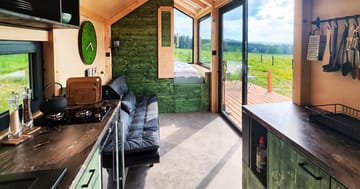 Klid na samotě: vybavený tiny house na Lipensku