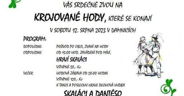 Krojované hody v Damnicích