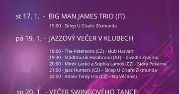 Jazzový večer v klubech (JazzFest Znojmo)