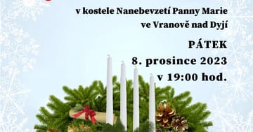 Adventní koncert ve Vranově nad Dyjí