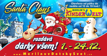 Santa Claus v Merlinově dětském světě