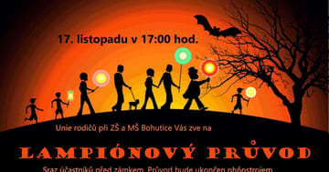 Lampionový průvod v Bohuticích