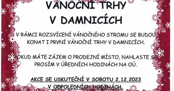 Vánoční trhy v Damnicích