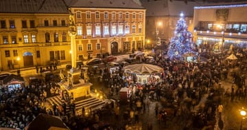 Znojemský advent na Masarykově náměstí se zabíjačkou