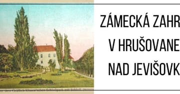 Zámecká zahrada v Hrušovanech