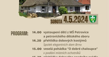 Zahájení sezóny v Doškové chalupě v Petrovicích