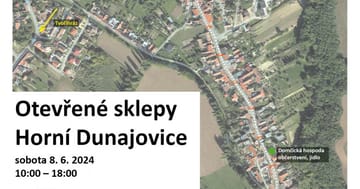 Otevřené sklepy v Horních Dunajovicích