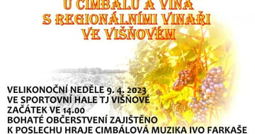 Velikonoční posezení u cimbálu a vína – Višňové