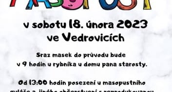 Masopust ve Vedrovicích