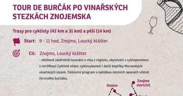 Tour de burčák po vinařských stezkách Znojemska