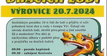 Festival dračích lodí Výrovice