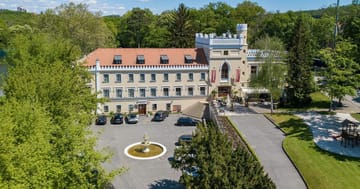 Romantika v Chateau St. Havel s večeří i wellness