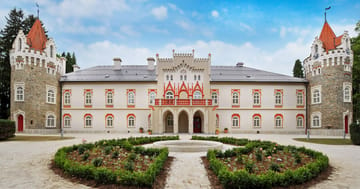 Pohádka v Chateau Herálec: snídaně, wellness i menu