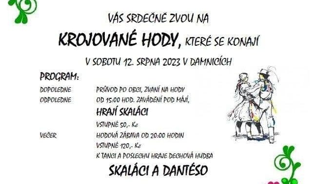 Krojované hody v Damnicích