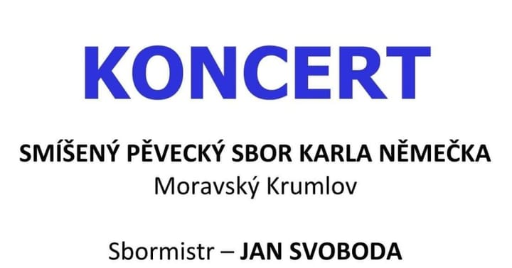 Tříkrálový koncert v Moravském Krumlově