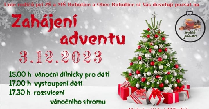 Zahájení adventu v Bohuticích