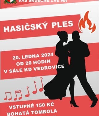 Hasičský ples Vedrovice