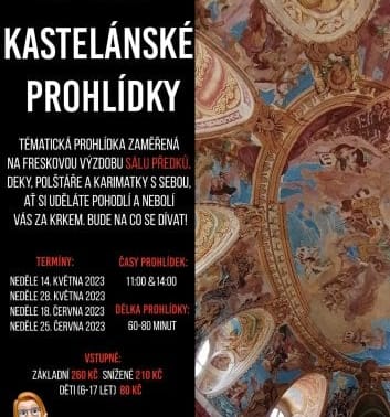 Kastelánské prohlídky Vranovského zámku