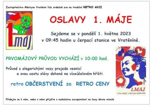 Vratěnínské oslavy 1. máje