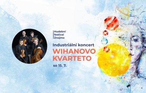 WIHANOVO KVARTETO – Industriální koncert (Hudební festival Znojmo 2023)