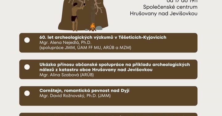 Archeologie mezi Znojmem a Mikulovem