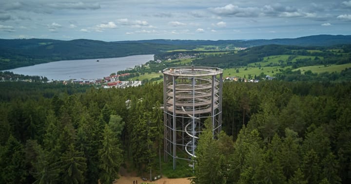 Stezka korunami stromů Lipno