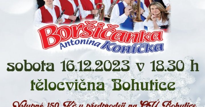 Boršičanka – Adventní koncert v Bohuticích