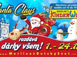 Santa Claus v Merlinově dětském světě