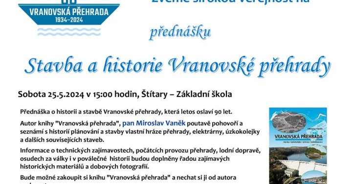 Stavba a historie Vranovské přehrady