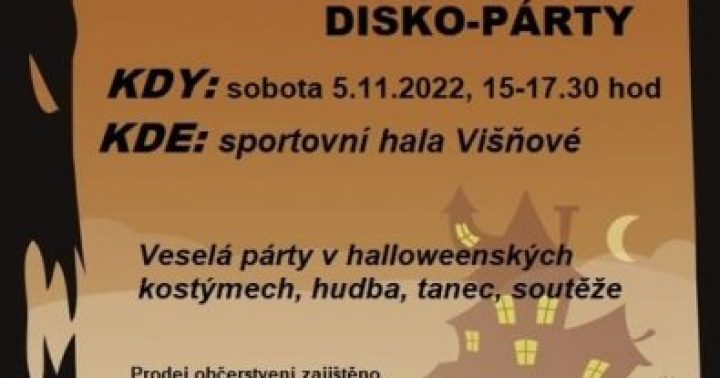 Halloweenská disko-párty