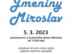 Jmeniny Miroslav