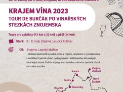 Tour de burčák po vinařských stezkách Znojemska