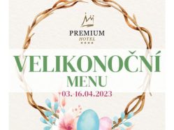 Velikonoční menu v PREMIUM Hotelu Znojmo