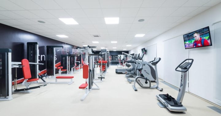 Posilovna ve fitness centru Relax21 Uherský Ostroh