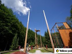 Obří houpačka v Adventure parku Špindlerův Mlýn - seskočte z výšky 17m