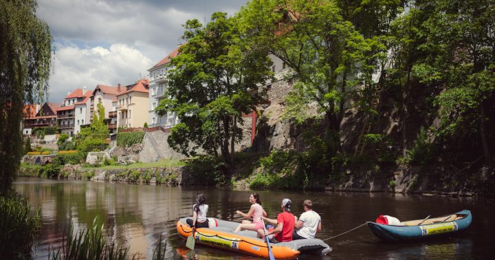 Výlet na Vltavě - Český Krumlov