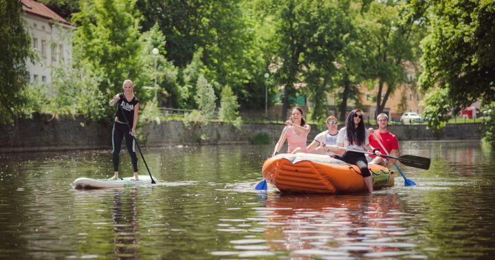 Výlet na Vltavě - Rožmberk - Český Krumlov