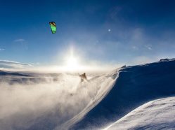 Snowkiting Krkonoše - nauč se kiting na sněhu