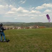 Landkiting Smeťák v Praze - nauč se kiting na zemi