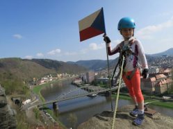 Kurz lezení via ferrata Pastýřská stěna