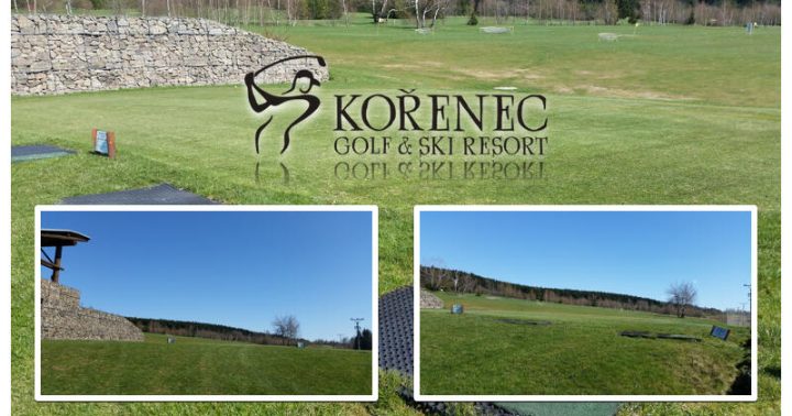 Kořenec Golf & Ski Resort - driving range balíček