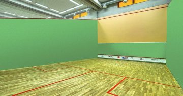 Squash ve sportovním centru Hector – Zimní hraní na 5 kvalitních kurtech